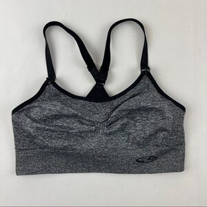 C9 Sports Bra Womens XS Gray Black